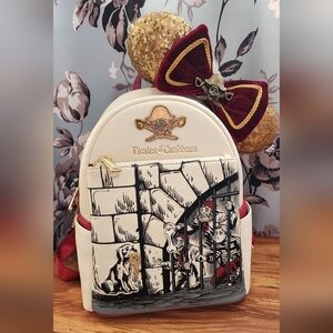 Pirates of the Caribbean loungefly backpack and headband